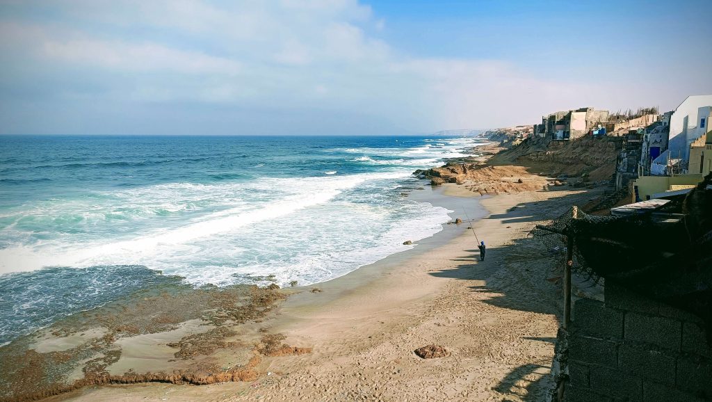 Morocco, fishermen's villige